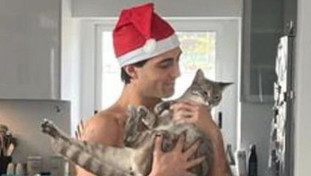 Damiano dei Maneskin e la foto di Natale spinta: come manda in estasi i fan