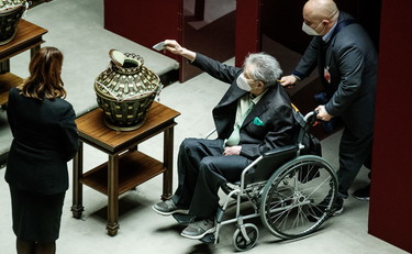 Verso l'elezione di Draghi, la profezia di Bossi sul Quirinale