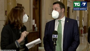 Ho fatto di tutto ma... Non solo Belloni, Salvini svela a Mentana la trattativa con Letta e Conte