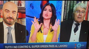 Controcorrente, scintille tra Castelli e Bassetti sul Covid: Non sa leggere i numeri, Vada a fare l'ingegnere