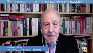 Caprarica asfalta i nuovi pacifisti: “L'Ucraina dovrebbe arrendersi e alzare le mani?”
