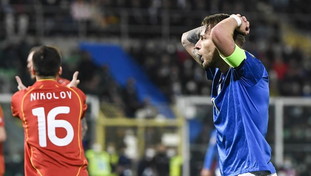 Disastro Italia, bye bye Mondiali: battuti e umiliati dalla Macedonia del nord