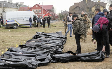 Ucraina, a Makariv altri 132 cadaveri di civili torturati
