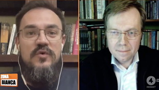 Rosiconi, duello surreale sull'Eurovision. L'ucraino Maistrouk irride il giornalista russo