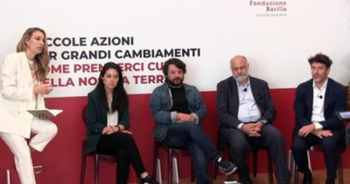 Campagna di Fondazione Barilla per promuovere gesti quotidiani sostenibili Campagna di Fondazione Barilla per promuovere gesti quotidiani sostenibili