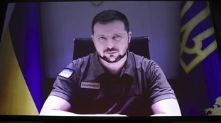 Laser segno del fallimento russo. Zelensky a valanga contro Putin