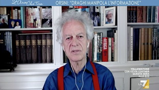 Rampini disintegra il prof. Orsini: “Armi micidiali e segrete all'Ucraina? Pensate se lui...”