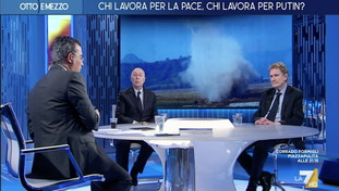 Mieli spiazza Floris: “C'è qualcuno in Italia pagato da Putin?”. La risposta raggelante