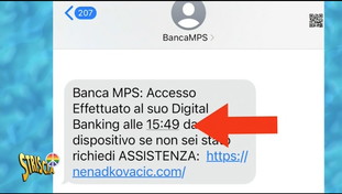 Striscia la Notizia, la truffa via sms della finta Mps: Così vi azzerano il conto bancario
