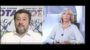 Salvini a L'Aria che Tira, l'appello al centrodestra sorprende Myrta Merlino: a chi spetta fare il leader