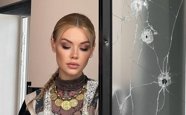 Ecco come Miss Ucraina combatte contro la Russia