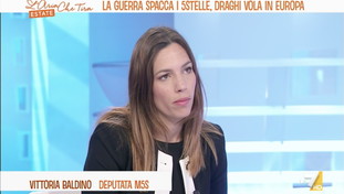 Sostegno non sicuro se... Baldino agita la crisi di governo, grillini scatenati in tv