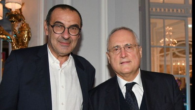 Lotito: costruita la Lazio di Sarri