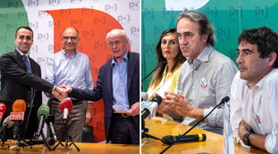 Per sperare di battere il centrodestra Letta imbarca tutti. Il rebus dei seggi