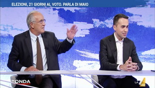 “Così perdi lucidità”. Fucilata di Franco contro Di Maio, nervi tesi in studio