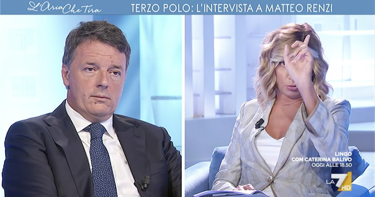 L'Aria che Tira, Matteo Renzi senza pietà su Enrico Letta: "Fa campagna per Meloni, lavora per farla vincere" – Il Tempo - Vimarsana News