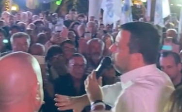 Salvini a Latina: 