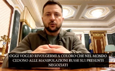 Zelensky e i negoziati: 