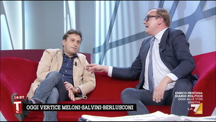 “Guerrafondaio”. Lite furibonda Cerno-Parenzo, la conduttrice impallidisce: gesto estremo