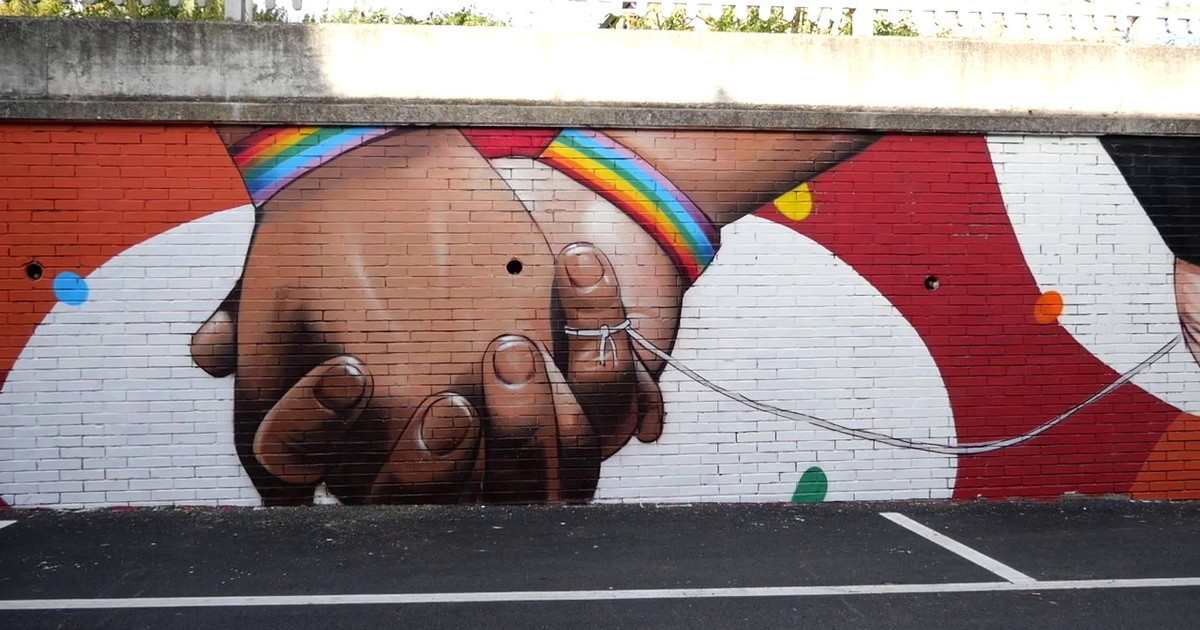 A Pesaro Un Nuovo Murales Ecologico Contro Le Discriminazioni Il Tempo