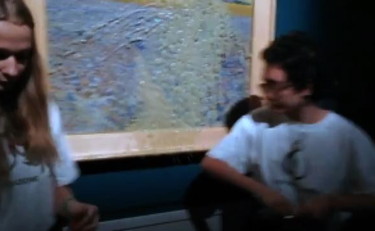 Ambientalisti imbrattano 