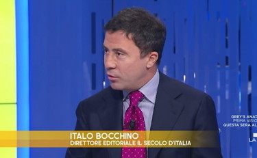 Con i migranti fanno come gli accalappiacani.. Italo Bocchino contro la Francia