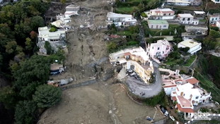 Le immagini dall'alto della tragedia di Ischia: il video impressionante