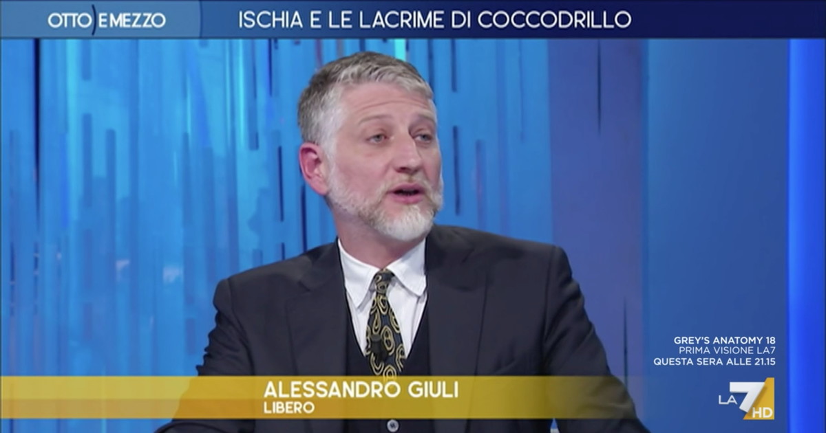 Giuli a muso duro su Ischia e i condoni: nessuno è innocente, tutti sapevano Giuli a muso duro su Ischia e i condoni: nessuno è innocente, tutti sapevano
