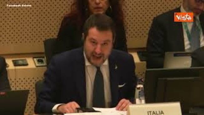 Salvini ai Ministri Trasporti Ue: “Siamo decisi a completare il progetto del Ponte sullo Stretto”