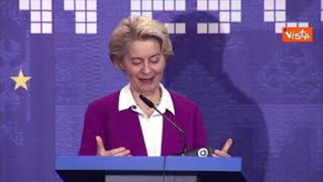 Von der Leyen: "A Tirana messaggio unità, vogliamo vivere nostre vite insieme" Von der Leyen: "A Tirana messaggio unità, vogliamo vivere nostre vite insieme"