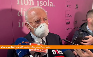 Ischia, De Luca "Fondi stanziati sono del tutto insufficienti"