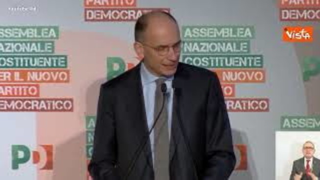 Letta: Rimasto a prendere colpi per consentire a candidati a segreteria Pd di risollevare il partito
