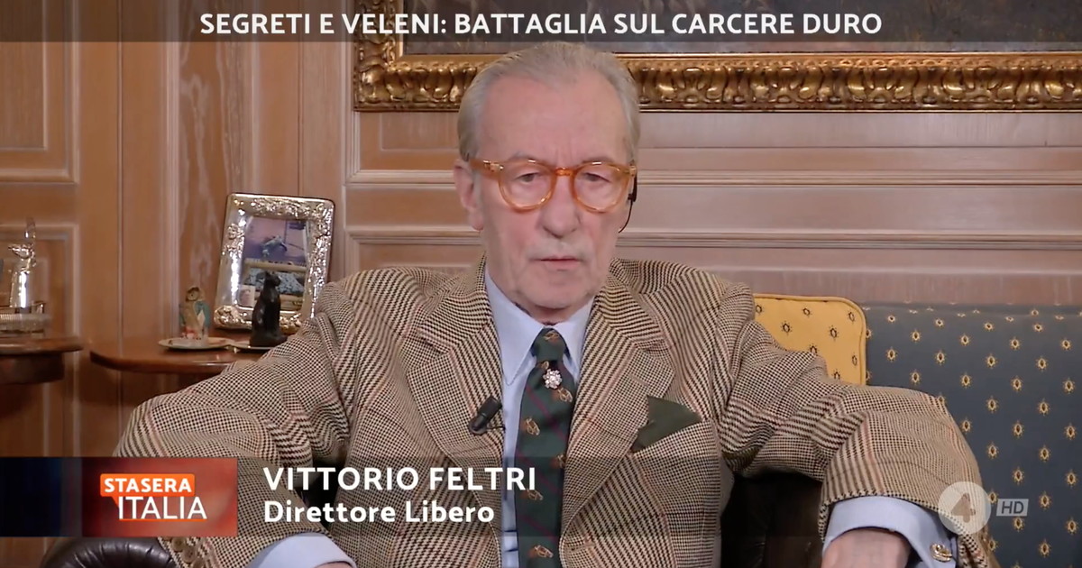 Feltri si smarca sul 41 bis: “È una raffinata forma di tortura” Feltri si smarca sul 41 bis: “È una raffinata forma di tortura”