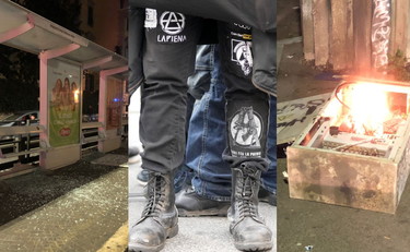 Tafferugli con la polizia e bombe carta, anarchici scatenati a Roma | VIDEO