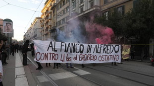 Anarchici attesi davanti al ministero della Giustizia. A Roma rischio scontri