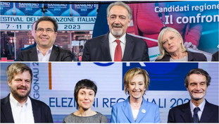 I primi exit poll: Rocca tra 50.5 e 54,5%, Fontana tra 49,5% e 53,5%