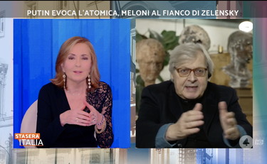 Situazione Inquietante, Sgarbi rivela il retroscena su Berlusconi-Zelensky