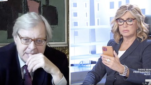 È terribile, la notizia in diretta sconvolge Sgarbi. La reazione da Merlino