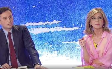 Italia caso anomalo. Ucraina e  sondaggi, l'inviata fa tremare Parenzo e De Gregorio