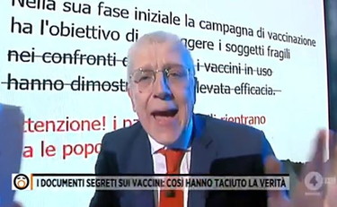 Sui vaccini solo bugie. Giordano svela le carte segrete