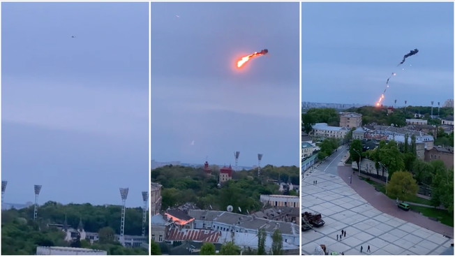 Drone sul palazzo di Zelensky: abbattuto. Allarme aereo a Kiev | VIDEO