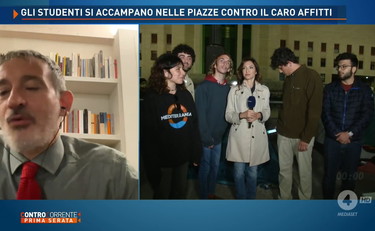 Nella sede Pd a prendere consegne, Senaldi smaschera la protesta delle tende