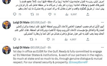 Tweet in arabo sul nuovo profilo da inviato Ue. Di Maio asfaltato sui social