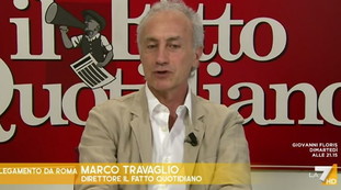 Renzi è un Berlusconi che non ce l'ha fatta. Travaglio a valanga