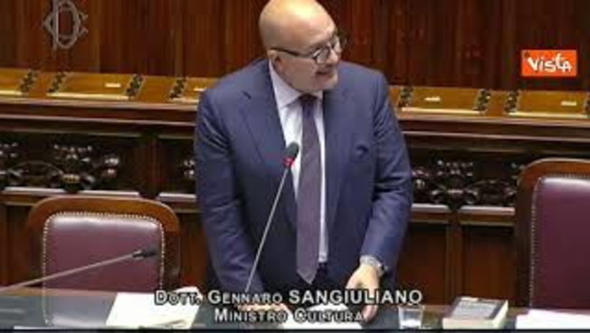 Caso Maxxi, Sangiuliano: 