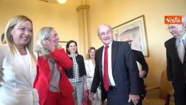 Meloni a Washington incontra senatori bipartisan al Congresso Usa