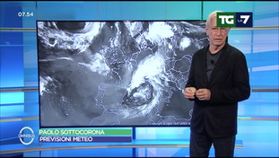 Sottocorona torna in tv con l'allarme per la tempesta: “Situazione più che seria”