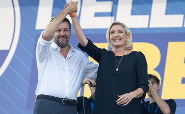 Salvini aderisce alla dichiarazione dei popoli presentata da Le Pen
