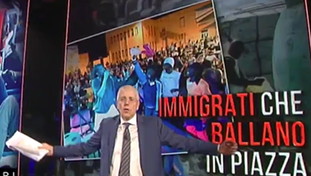 Per fermare gli sbarchi..., Giordano fa impazzire la sinistra con due parole