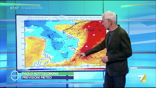 Spaccatura nelle previsioni meteo, Sottocorona vede un'Italia “tagliata in due”